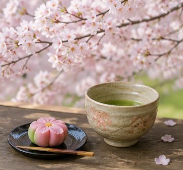 桜とともに味わう春時間